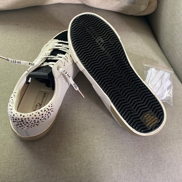 vintage havana mood white black cheetah women sneakers size 11 NWT - Picture 6 of 10